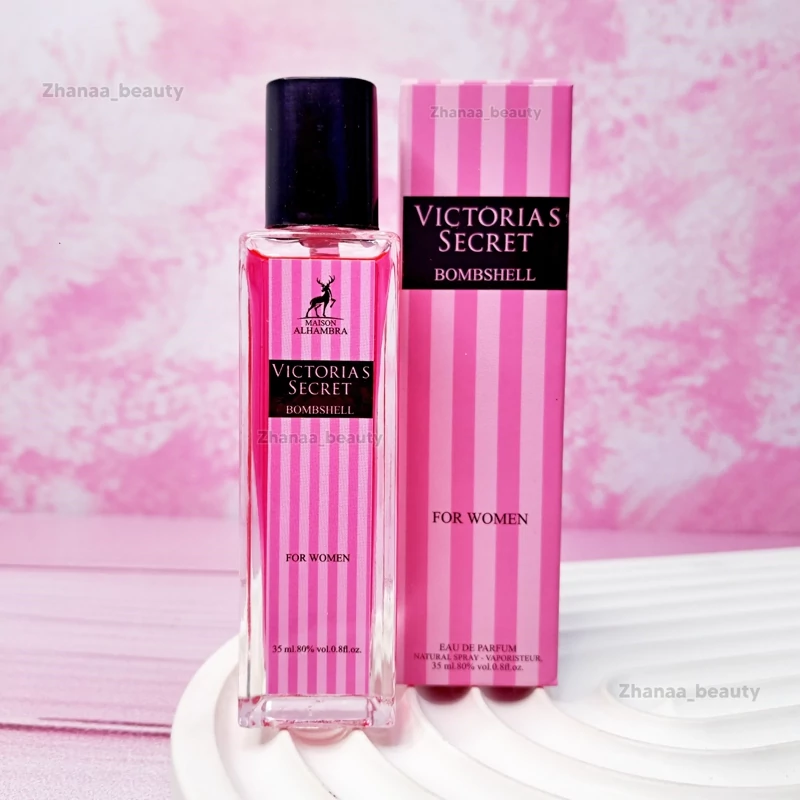 ادکلن ویکتوریا سکرت بامب شل الحمبرا حجم 35 میل