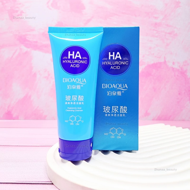 فوم شستشو هیالورونیک اسید بیوآکوا حجم 100 گرم