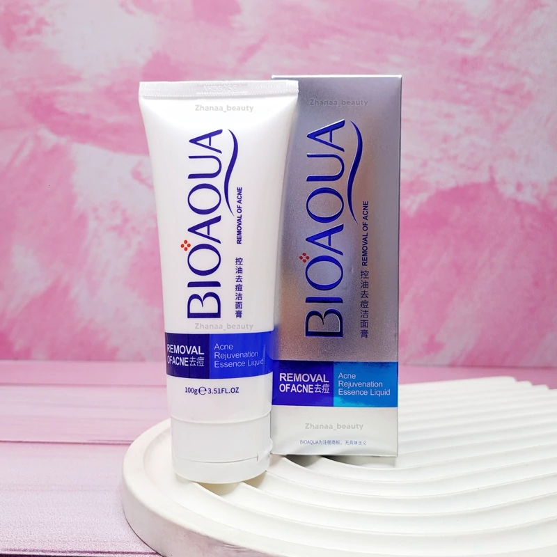 فوم شستشو ضد جوش بیوآکوا حجم 100 میل