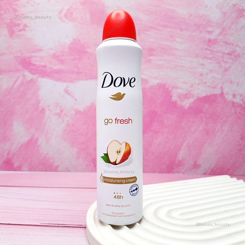 اسپری ضد تعریق داو مدل Go Fresh با رایحه سیب قرمز و چای سفید حجم 250 میل