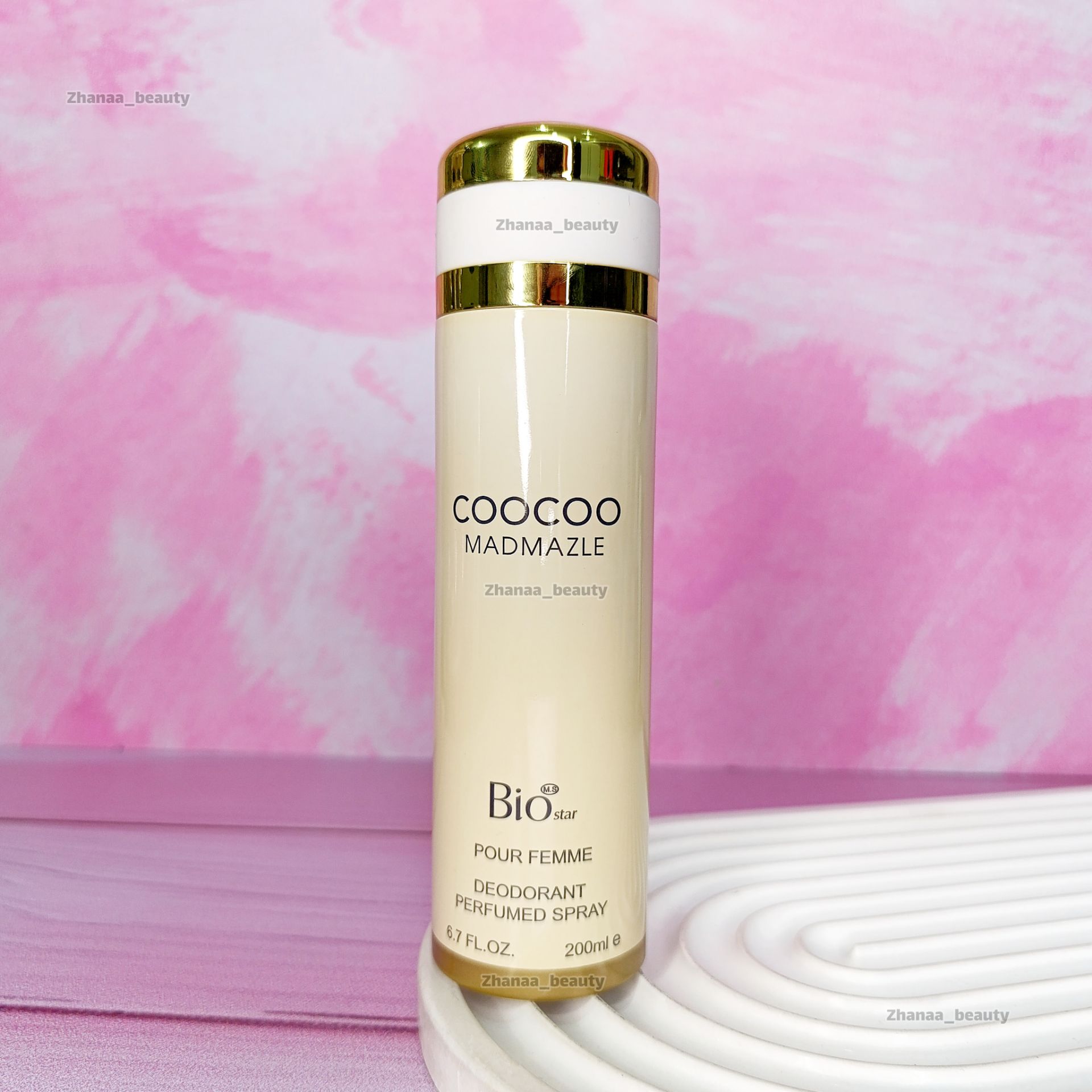 اسپری بدن بیو استار مدل کوکو شنل (کوکو مادمازل) حجم 200 میل
