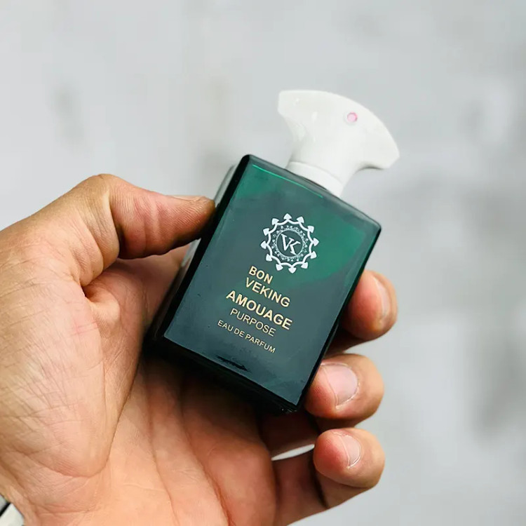 نمای کامل شیشه ادکلن آمواج پرپس (آمواج پورپس) ویکینگ حجم 25 میل