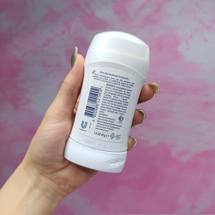 مام صابونی داو مدل invisible dry 100 حجم 40 میل